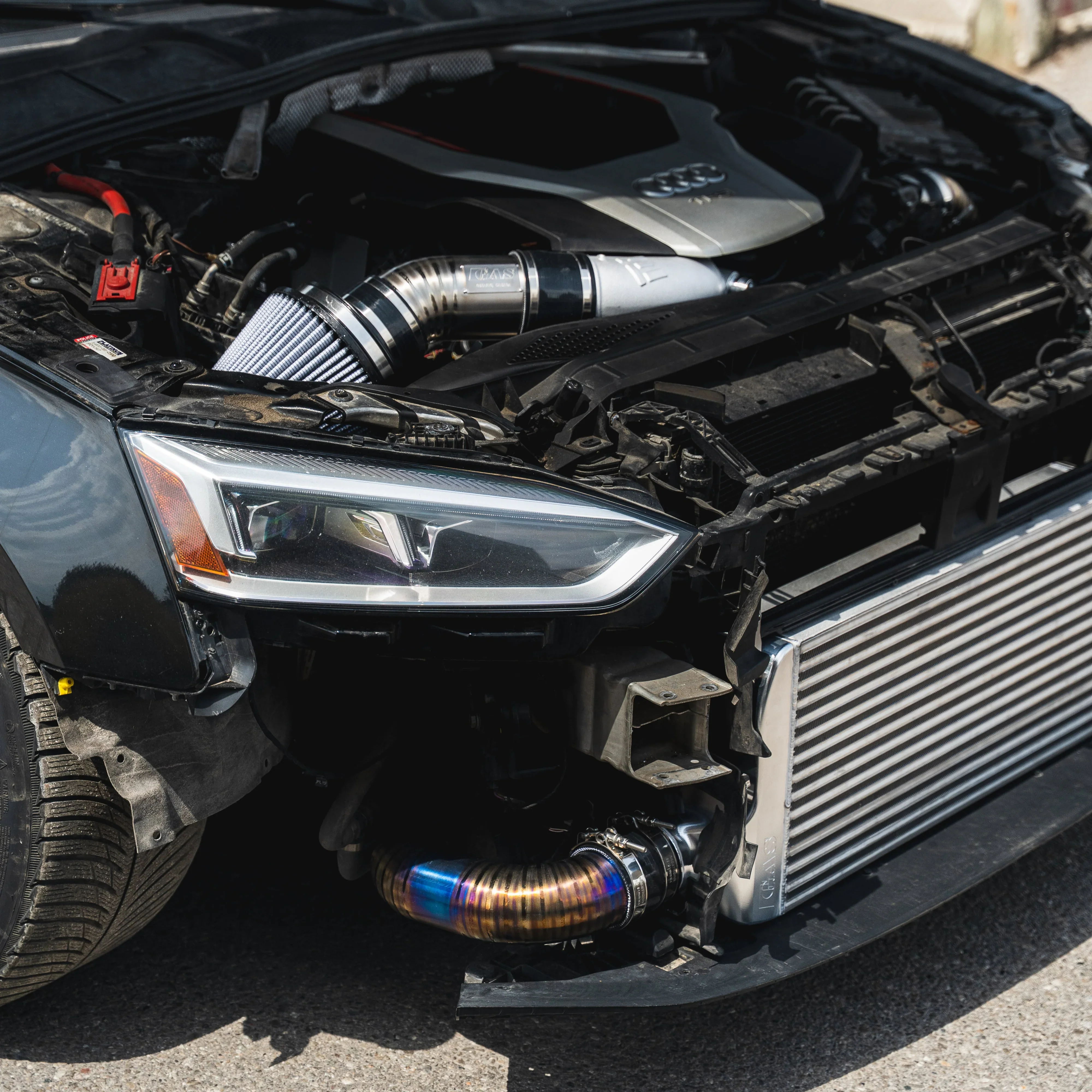 B9 S4/S5 GAS Omega 1000hp Intercooler Kit - Image 4