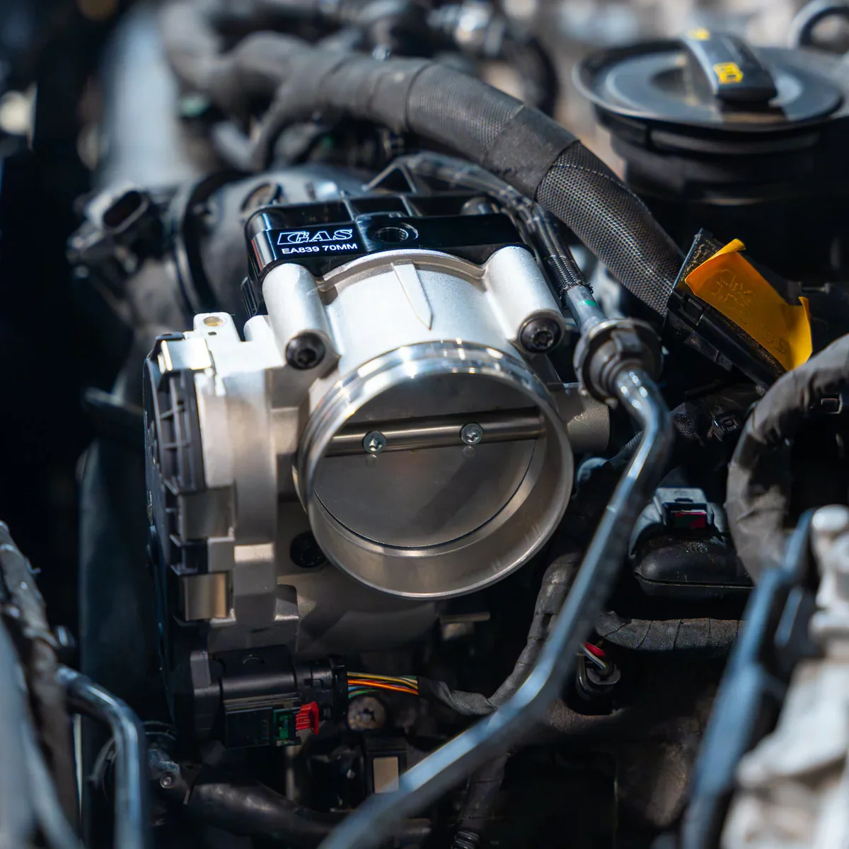 GAS 70mm Throttle Body Upgrade, Audi 2.9T/3.0T EA839 - Image 3