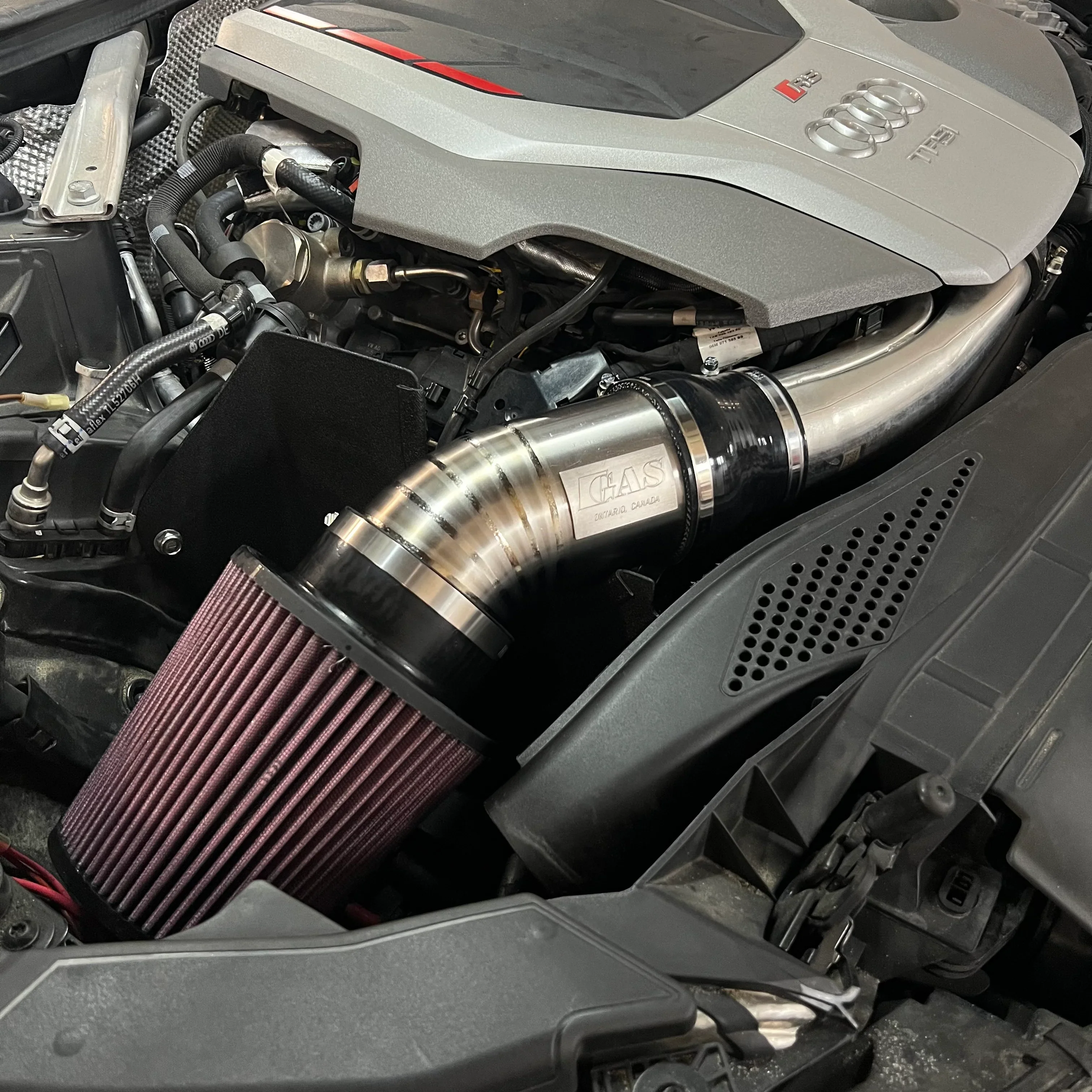 GAS 89mm Titanium Intake B9 S4/S5/RS4/RS5 EA839 - Image 3