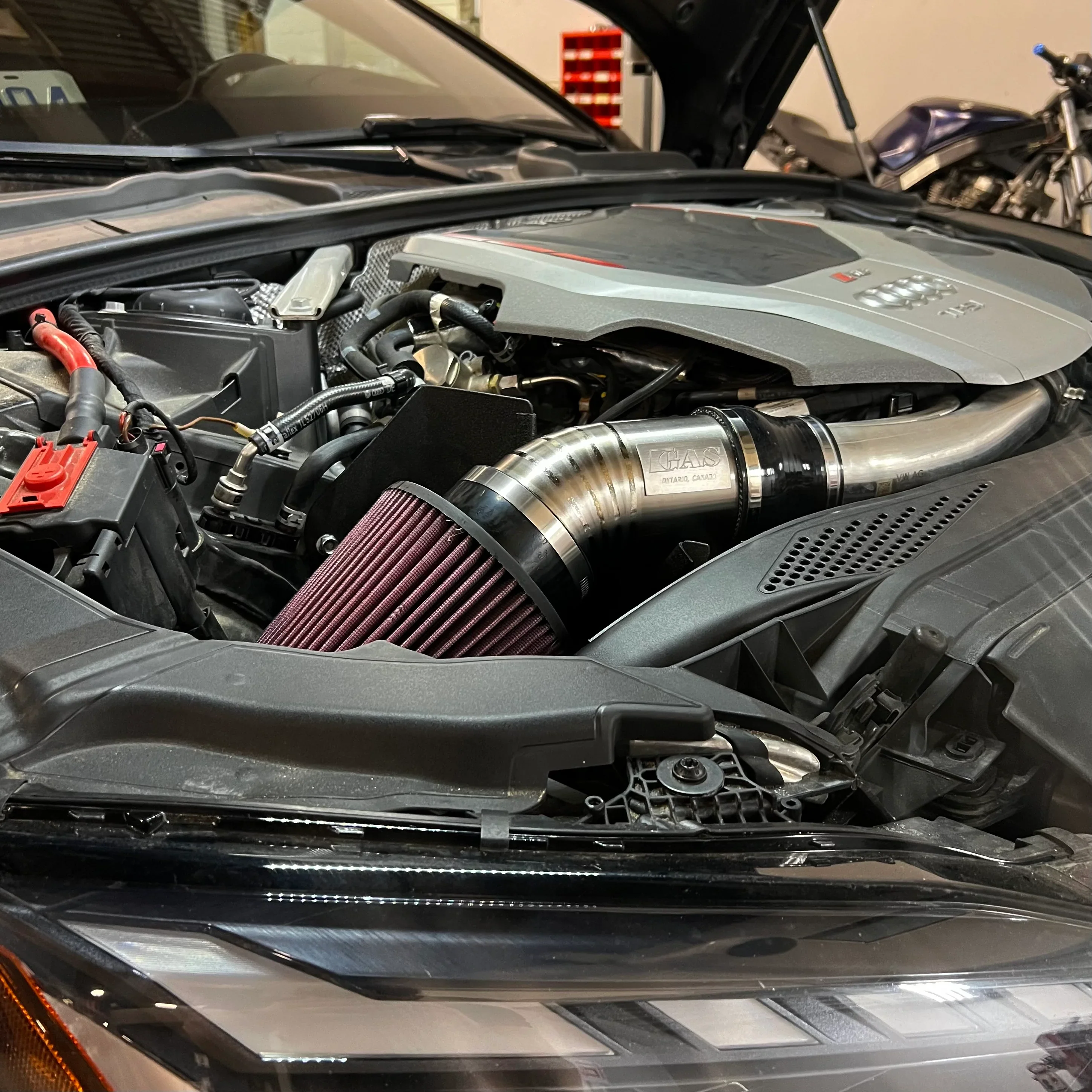 GAS 89mm Titanium Intake B9 S4/S5/RS4/RS5 EA839 - Image 4