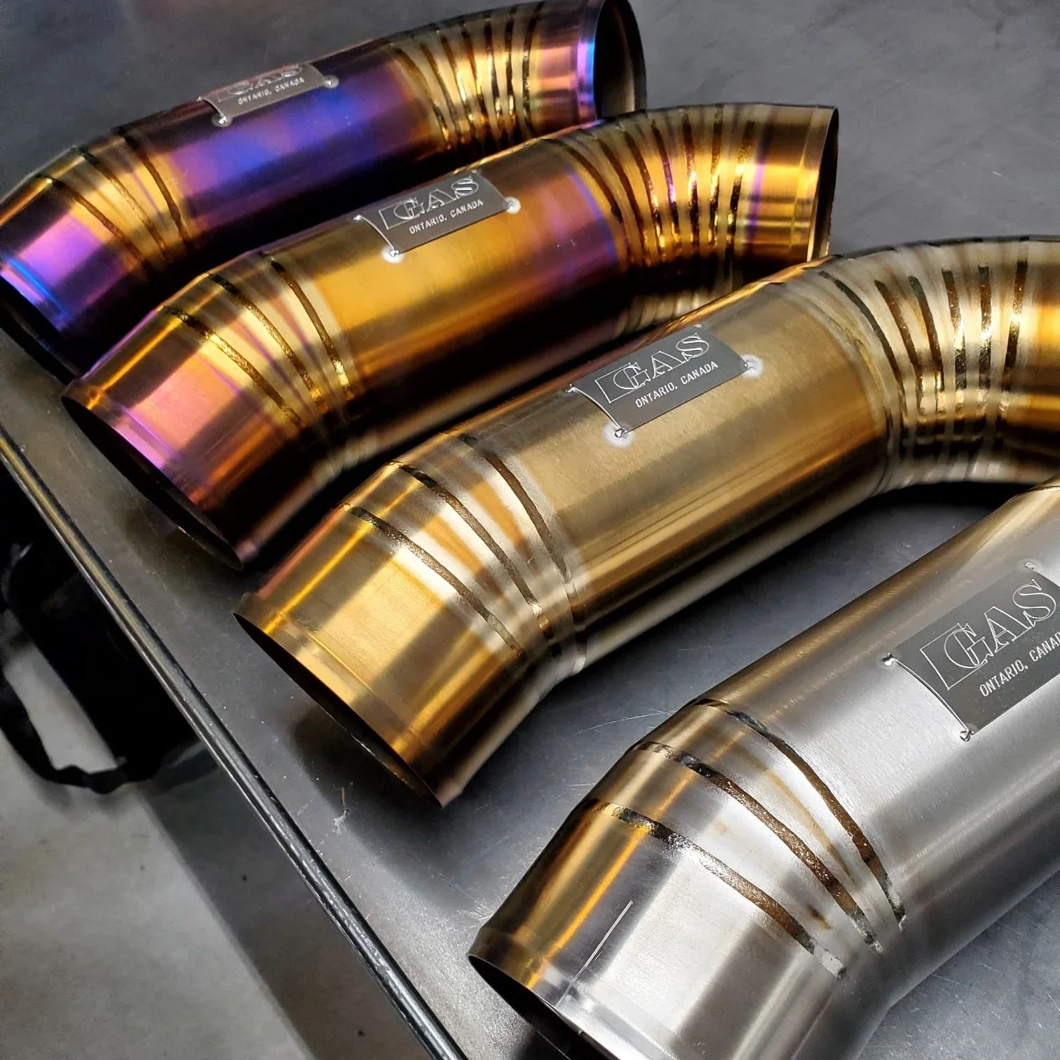 GAS V2 Omega 102mm Titanium Intake B8/B8.5 S4/S5 3.0T - Image 11