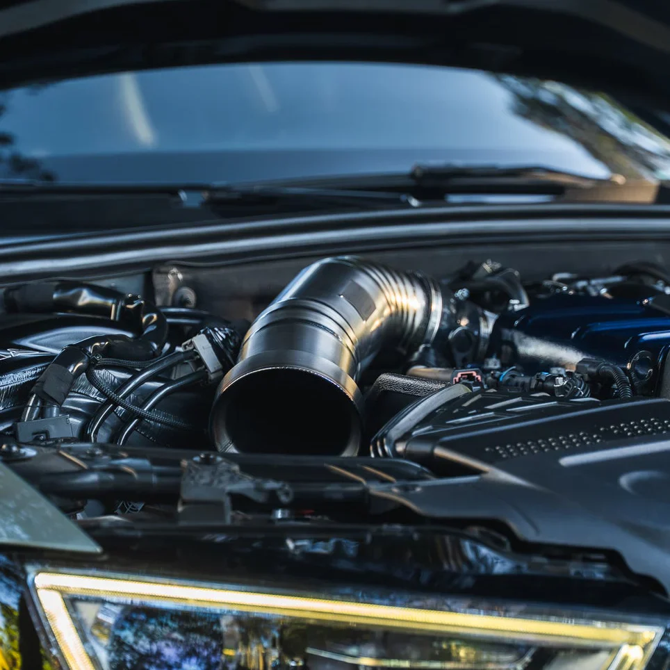 GAS V2 Omega 102mm Titanium Intake B8/B8.5 S4/S5 3.0T - Image 6