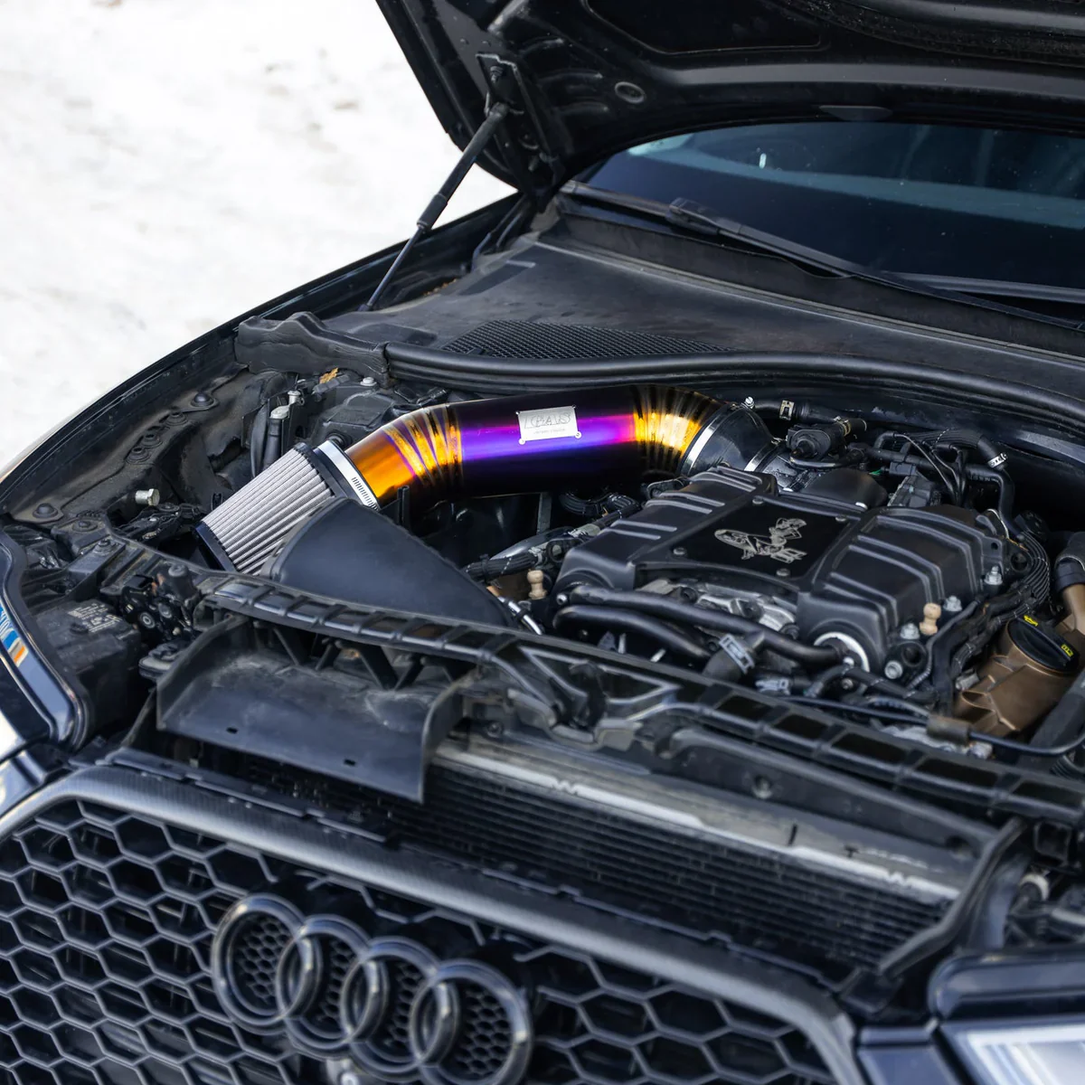 GAS Omega 102mm Titanium Intake C7/C7.5 A6/A7 - Image 7