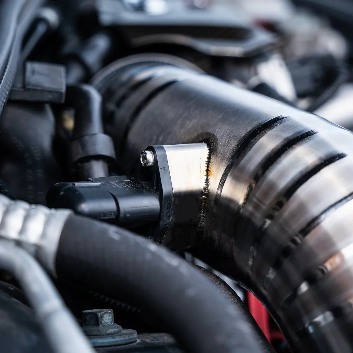 GAS Omega V2 102mm Titanium B7 RS4 Intake - Image 6