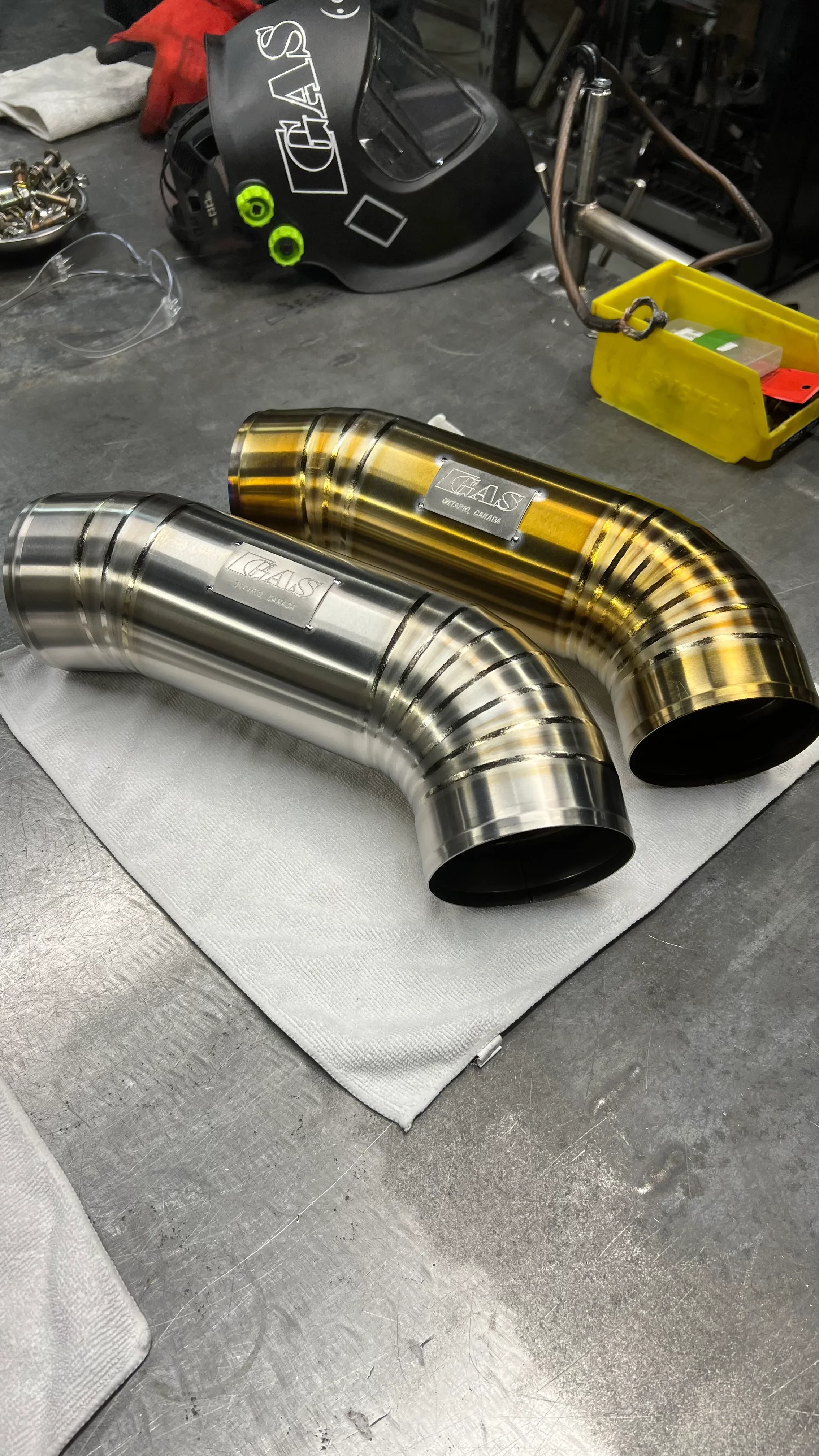 GAS Omega 102mm Titanium Intake C6 A6 3.0T - Image 12