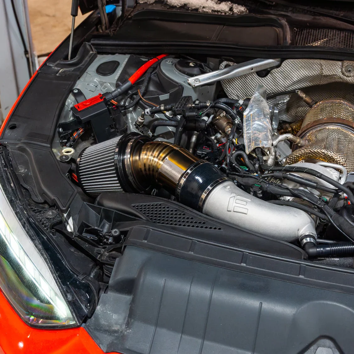GAS Omega V2 102mm Titanium Intake, B9 S4/S5/RS4/RS5 EA839 - Image 5