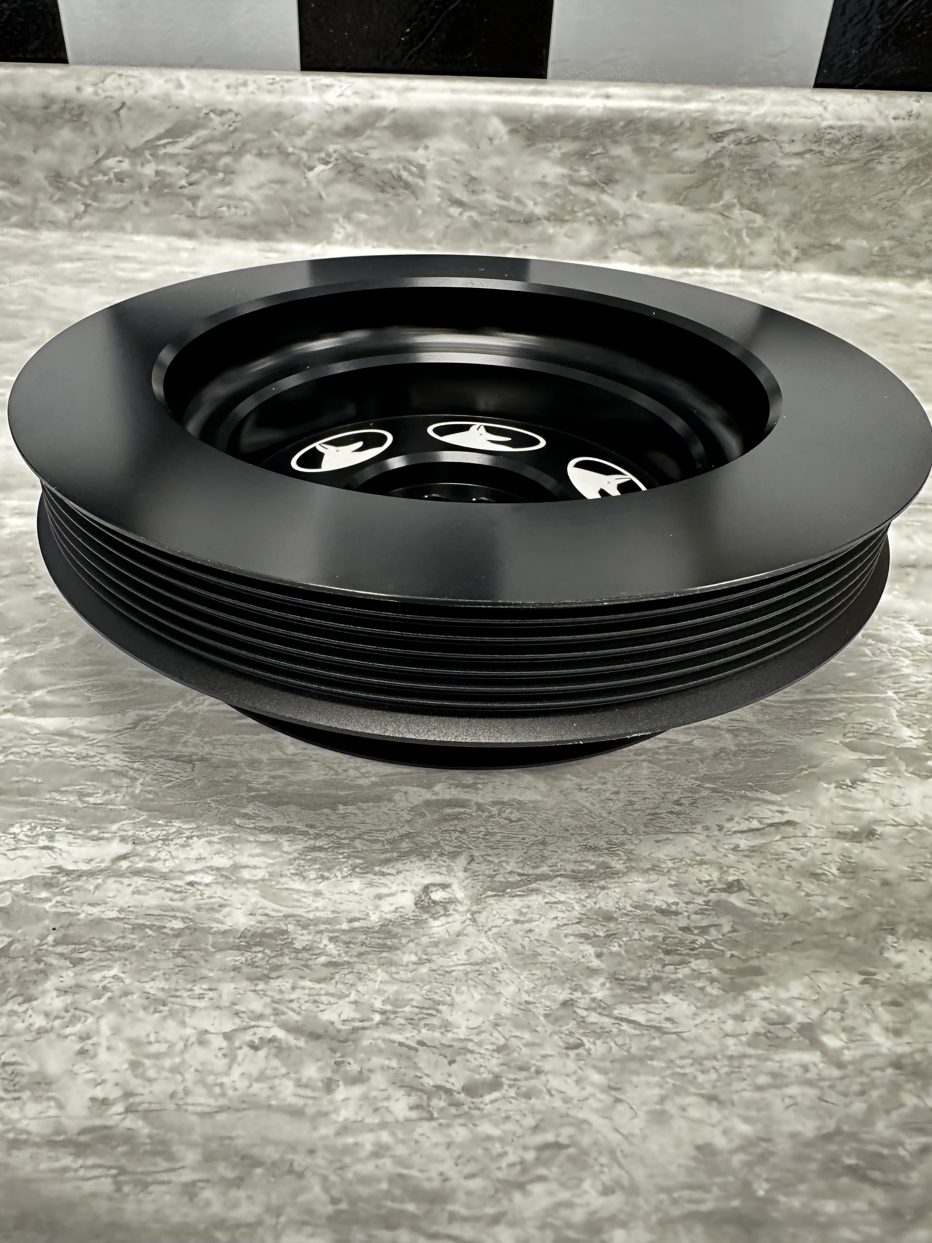 Jackal Motorsports 207mm Audi 3.0T Lower Pulley Upgrade | S4 S5 SQ5 A6 A7 Q7 Supercharged - Image 3