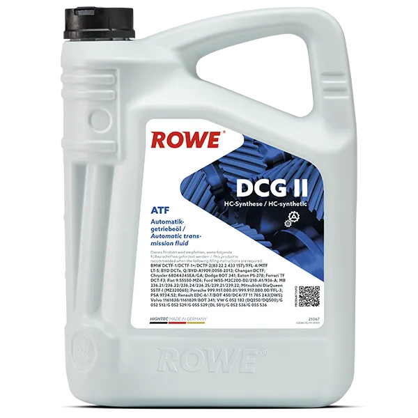 ROWE Hightec ATF DCG II Double Clutch Gear Oil - 5 Liter Jug